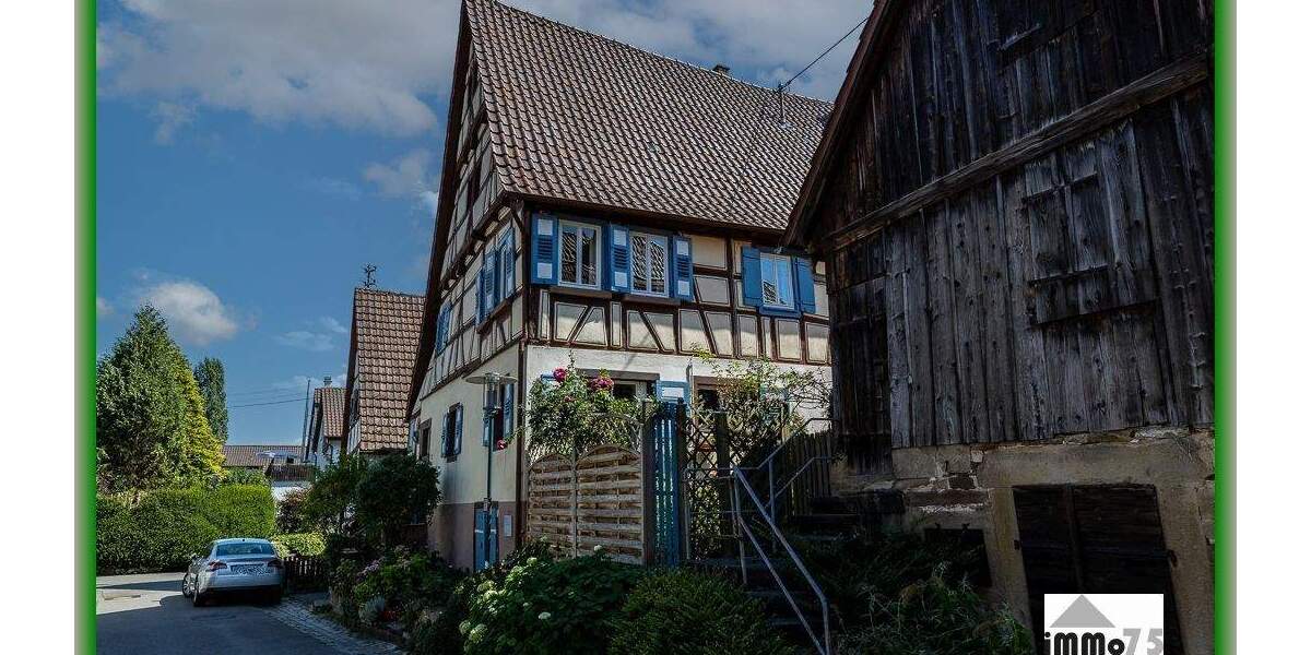 Bauernhaus, Landhaus Vaihingen/Enz - Teilort Ensingen - 8 Zimmer, 160 m&sup2;, 349.000&euro; | Angebot:25265902