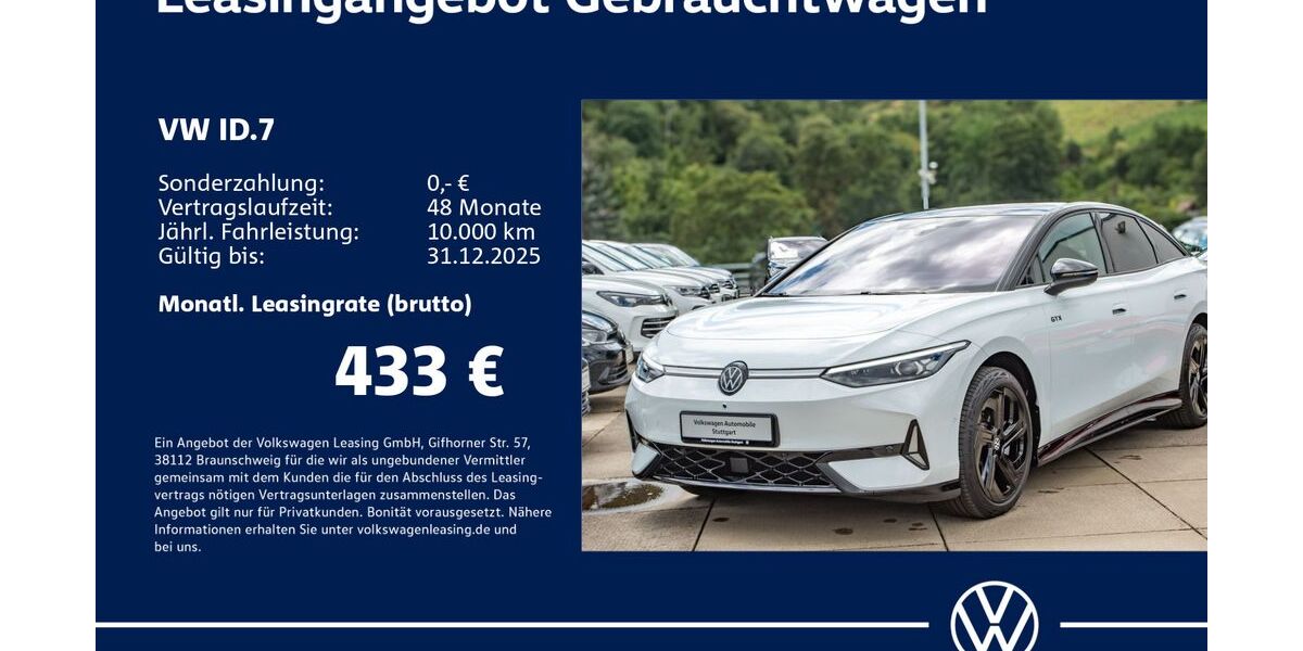 VW ID.7 3.846 km 47.930 € Stuttgart 70563