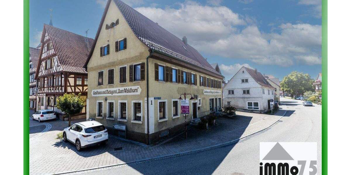 Gewerbeobjekt Wiernsheim - 2 Zimmer, 849.000&euro; | Angebot:24808417