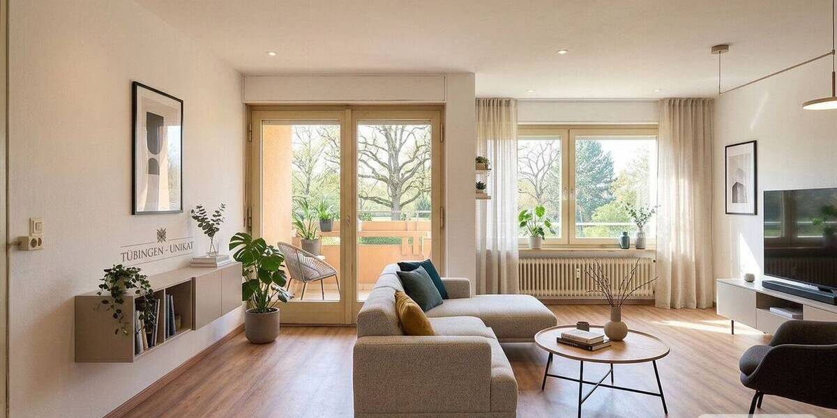Etagenwohnung Tübingen / Waldhausen Waldhäuser-Ost - 3 Zimmer, 85 m&sup2;, 399.000&euro; | Angebot:25938995