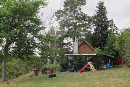 Herrliches Wochenendgrundstück mit bester Aussicht - zwei Brunnen, Baumbestand, aufteilbar in 2 oder drei Flächen, Südhang, teilbar zimmer