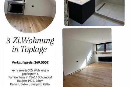 3 Zi.Wohnung 78qm in 73614 Schorndorf zimmer