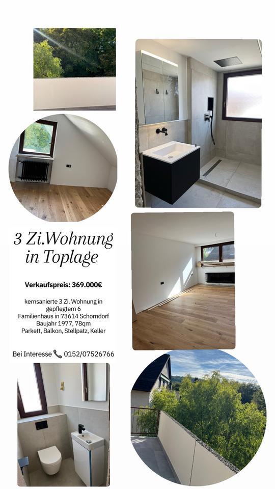 3 Zi.Wohnung 78qm in 73614 Schorndorf zimmer