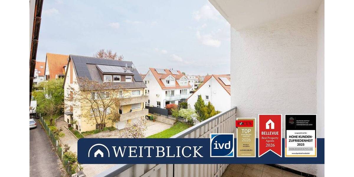 Etagenwohnung Ludwigsburg Pflugfelden - 3 Zimmer, 73 m&sup2;, 248.000&euro; | Angebot:26319695