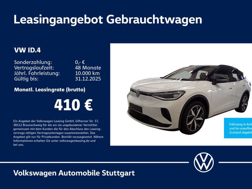 VW ID.4 11.327 km 41.930 € Stuttgart 70563