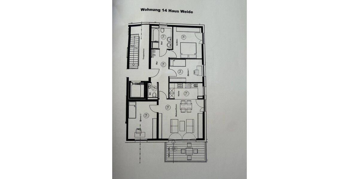 Etagenwohnung Leinfelden-Echterdingen Echterdingen - 4 Zimmer, 99 m&sup2;, 585.000&euro; | Angebot:26830370