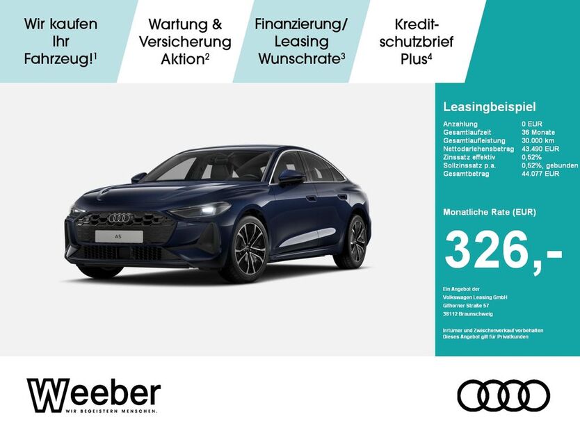 Audi A5 15.689 km 43.239 € Herrenberg 71083