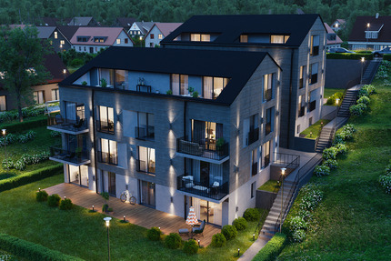 Maisonettewohnung, super Grundriss, große Dachterrasse, herrliche Aussicht 4 zimmer