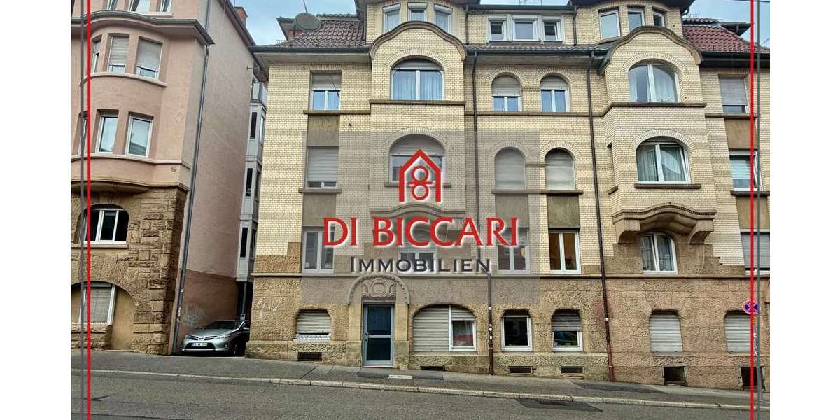 Etagenwohnung Stuttgart Bopser - 3 Zimmer, 61 m&sup2;, 299.000&euro; | Angebot:26809119