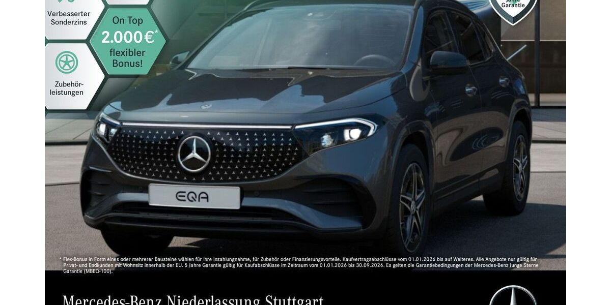 Mercedes-Benz EQA 15.591 km 45.890 &euro; Böblingen 71034