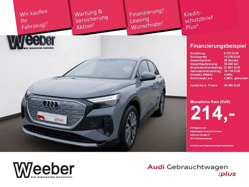 Audi Q4 e-tron 45.427 km 23.219 € Herrenberg 71083