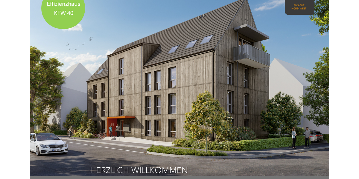Etagenwohnung Tübingen - 3 Zimmer, 70 m&sup2;, 512.000&euro; | Angebot:27071739