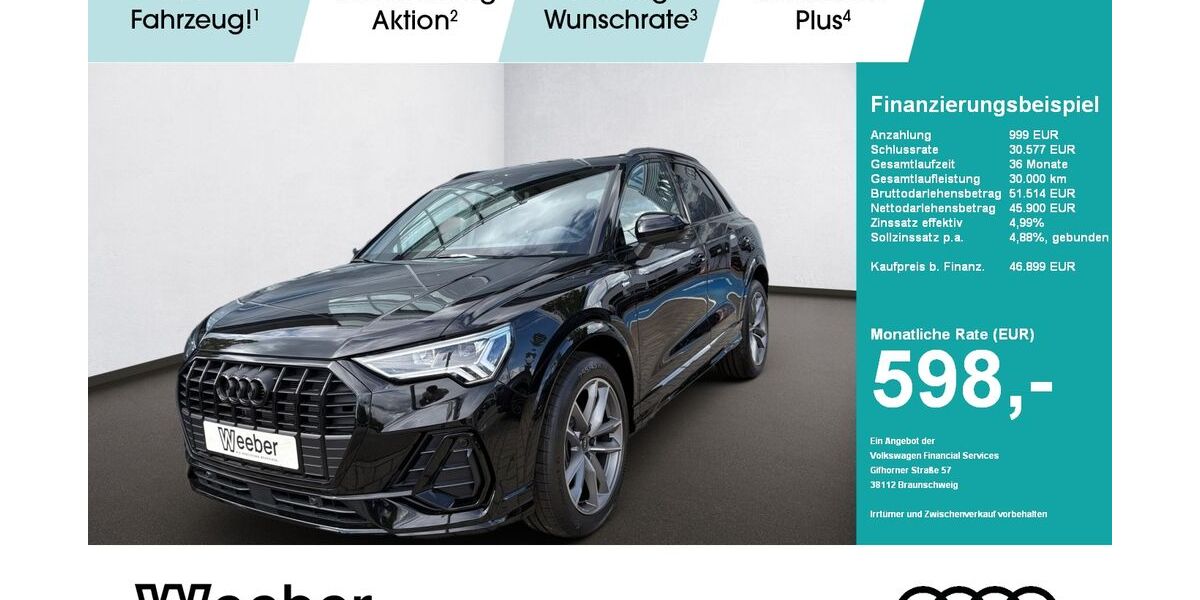 Audi Q3 1.999 km 46.899 &euro; Leonberg 71229