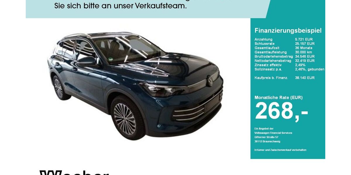 VW Tiguan 7.857 km 38.140 &euro; Leonberg 71229