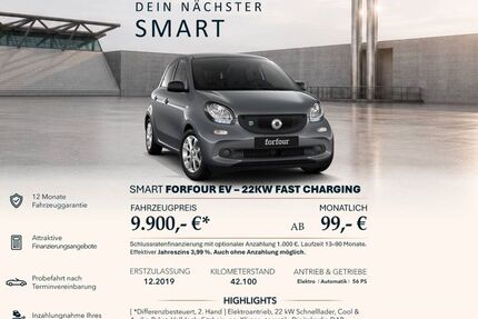 Smart ForFour 42.100 km 9.900 &euro; Ebersbach an der Fils 73061