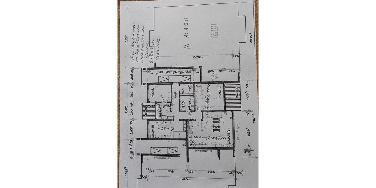 Erdgeschoßwohnung Backnang - 3.5 Zimmer, 100 m&sup2;, 335.000&euro; | Angebot:25162503