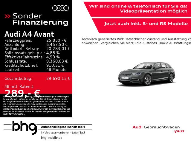Audi A4 84.623 km 24.960 € Tübingen 72072