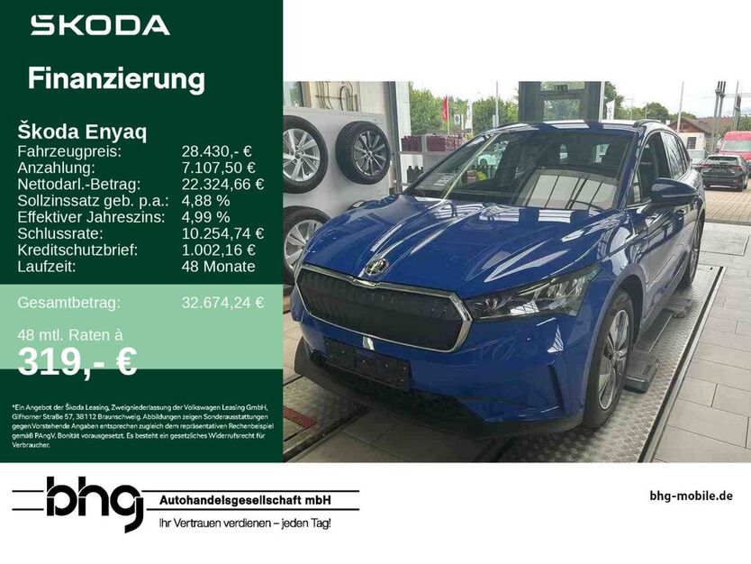 Skoda Enyaq 24.093 km 28.430 € Reutlingen 72770