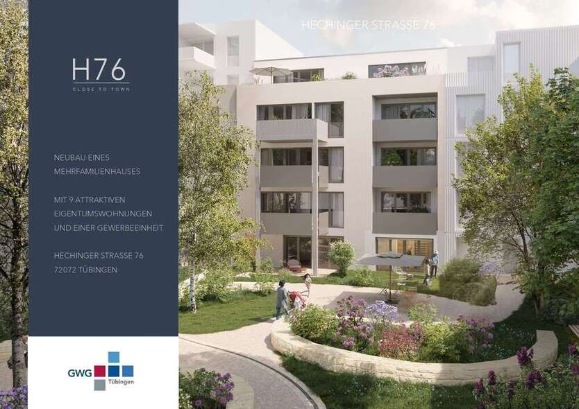Wohnung zum Kaufen in Tübingen 569.800 € 71.68 m²