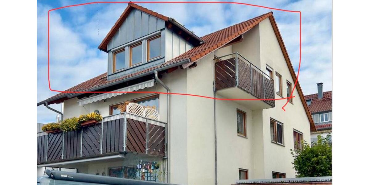 Dachgeschoßwohnung Weinstadt - 3 Zimmer, 81 m&sup2;, 289.000&euro; | Angebot:26451246