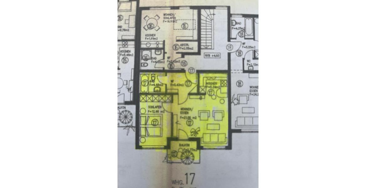 Etagenwohnung Metzingen - 2 Zimmer, 52 m&sup2;, 245.000&euro; | Angebot:26837401