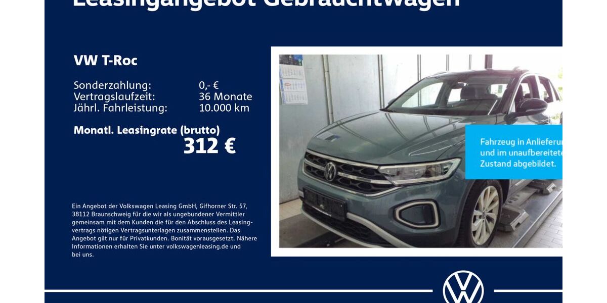 VW T-Roc 96.661 km 21.930 &euro; Stuttgart-Wangen 70188