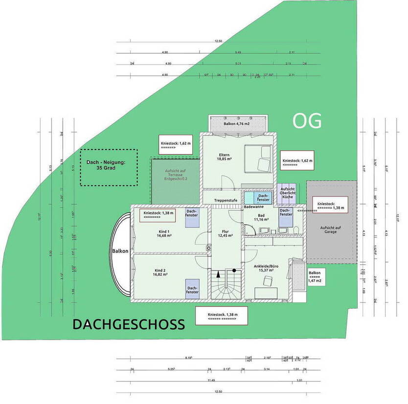 Von Privat: Lichtdurchflutetes Architekten-Haus mit EinliegerWohnung in Top-Halbhöhenlage