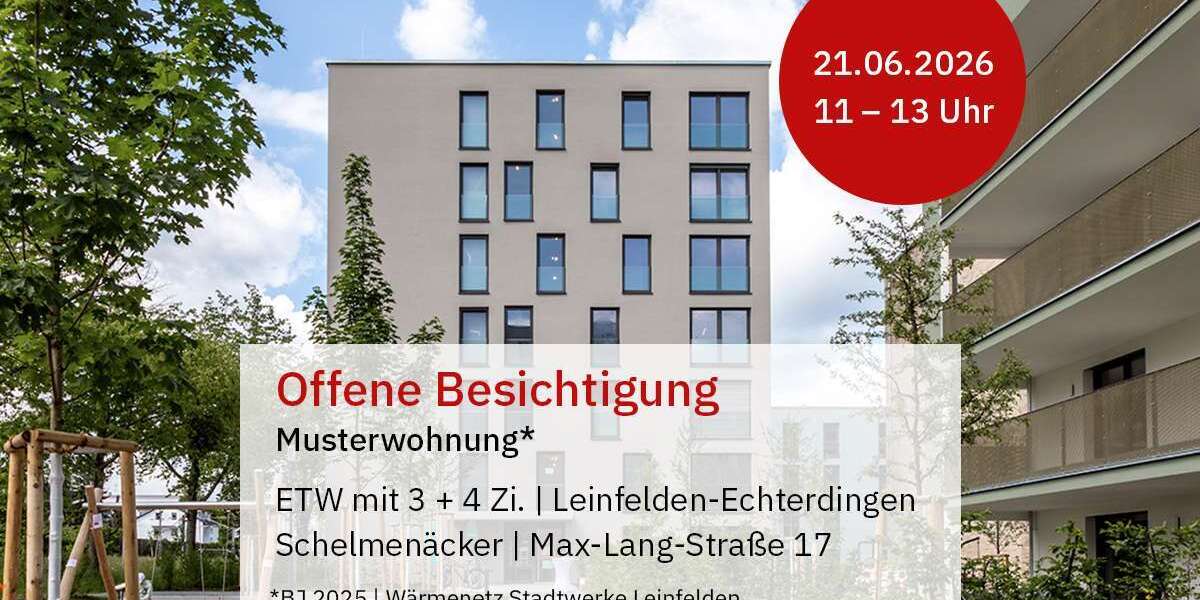 Etagenwohnung Leinfelden-Echterdingen Echterdingen - 4 Zimmer, 96 m&sup2;, 710.000&euro; | Angebot:22672946