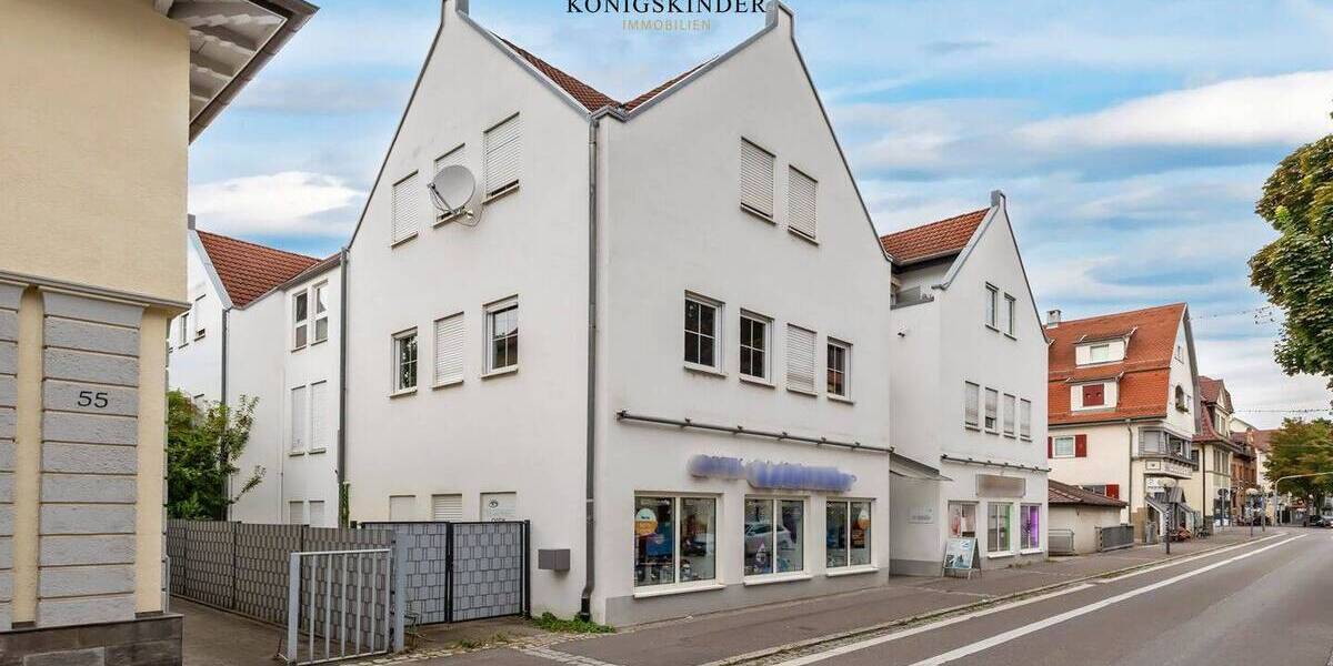 Etagenwohnung Fellbach - 3 Zimmer, 76 m&sup2;, 299.000&euro; | Angebot:25671720