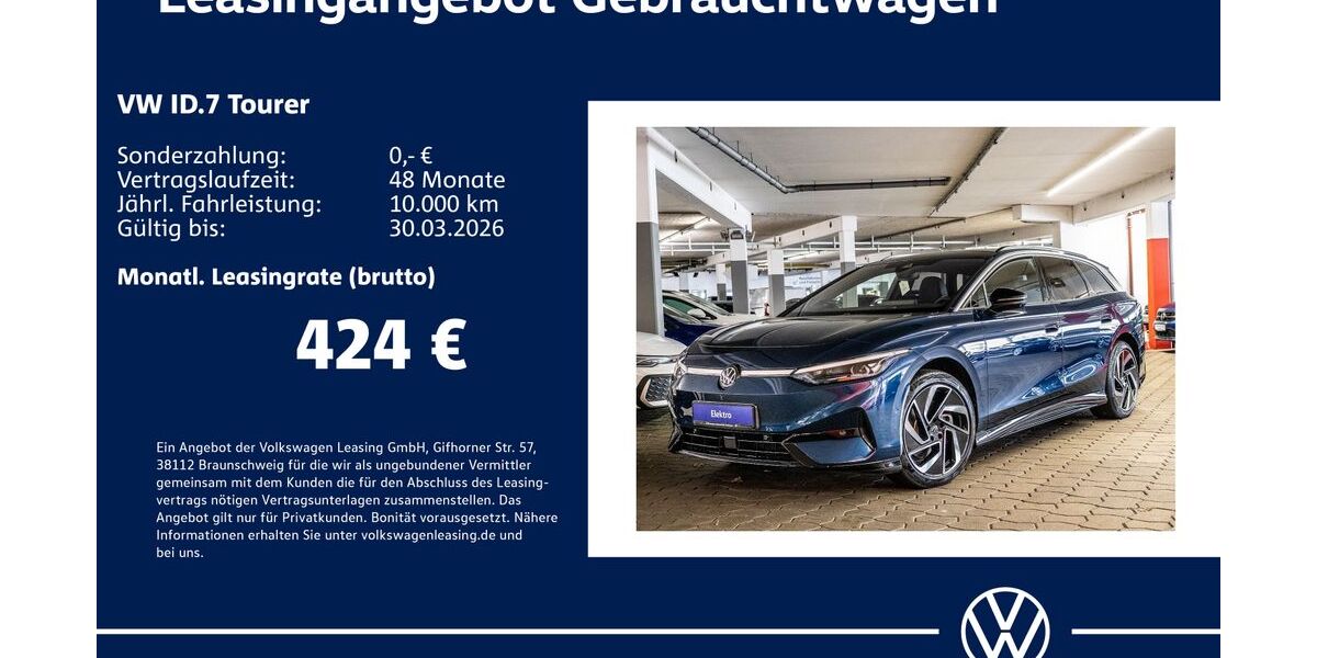 VW ID.7 18.526 km 47.430 &euro; Stuttgart 70563