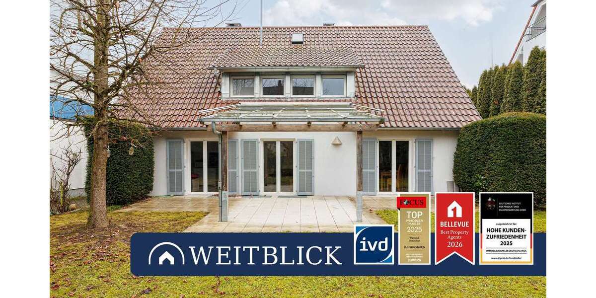 Einfamilienhaus Ludwigsburg Hoheneck - 5.5 Zimmer, 205 m&sup2;, 1.250.000&euro; | Angebot:24893034