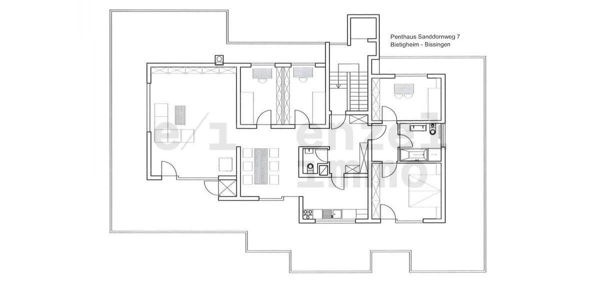 Einfamilienhaus Bietigheim-Bissingen Bissingen - 5.5 Zimmer, 163 m&sup2;, 1.800&euro; | Angebot:24805219