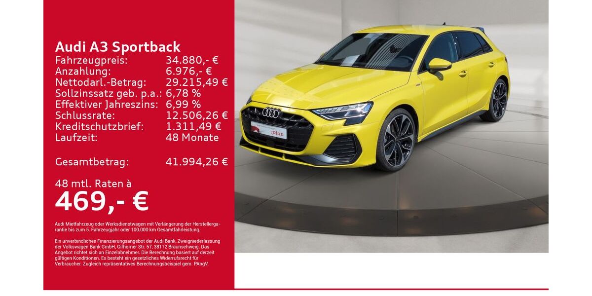 Audi A3 8.100 km 34.880 &euro; Kirchheim 73230