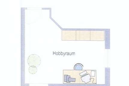 Wohnung Ludwigsburg Hoheneck - 1 Zimmer, 17 m&sup2;, 130&euro; | Angebot:26935820