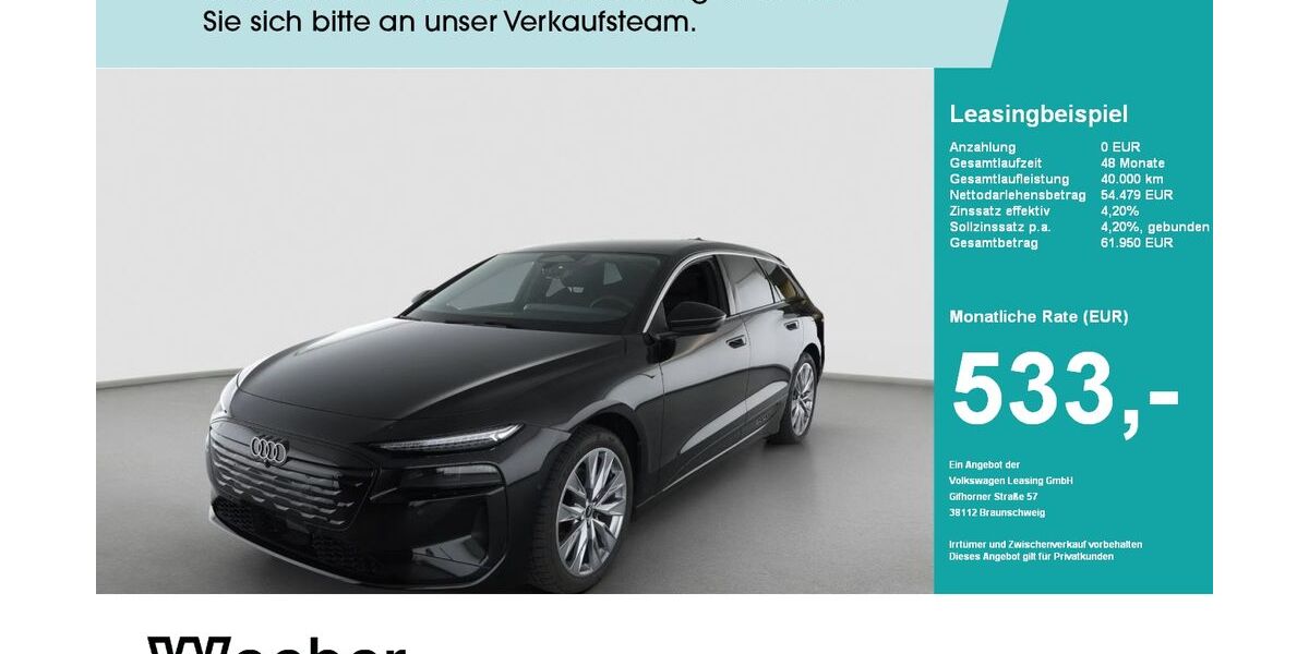 Audi A6 e-tron 8.739 km 53.419 &euro; Leonberg 71229