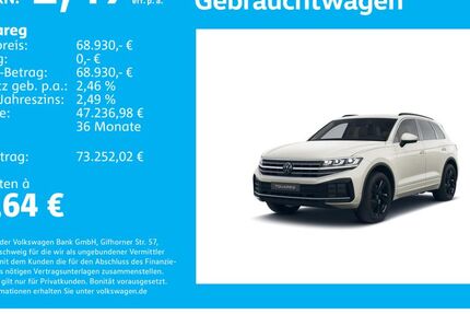 VW Touareg 6.975 km 66.930 &euro; Stuttgart-Wangen 70188