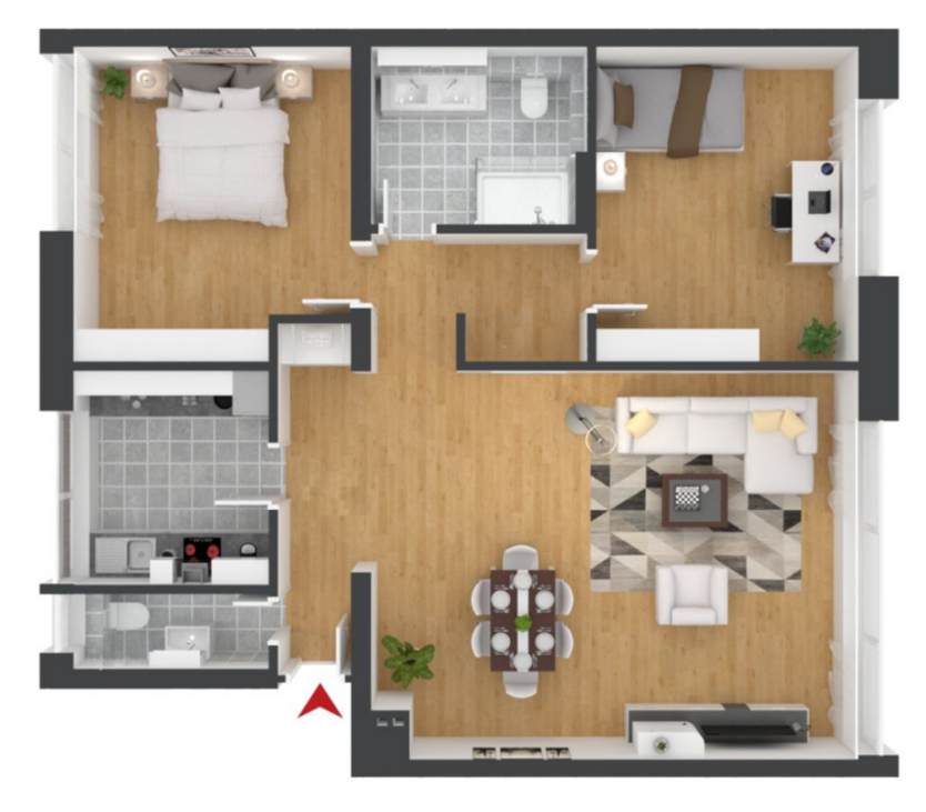 Wohnung zum Kaufen in Metzingen 477.180 € 86.76 m²