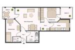 Etagenwohnung Ludwigsburg Mitte - 3 Zimmer, 70 m&sup2;, 339.000&euro; | Angebot:25958839