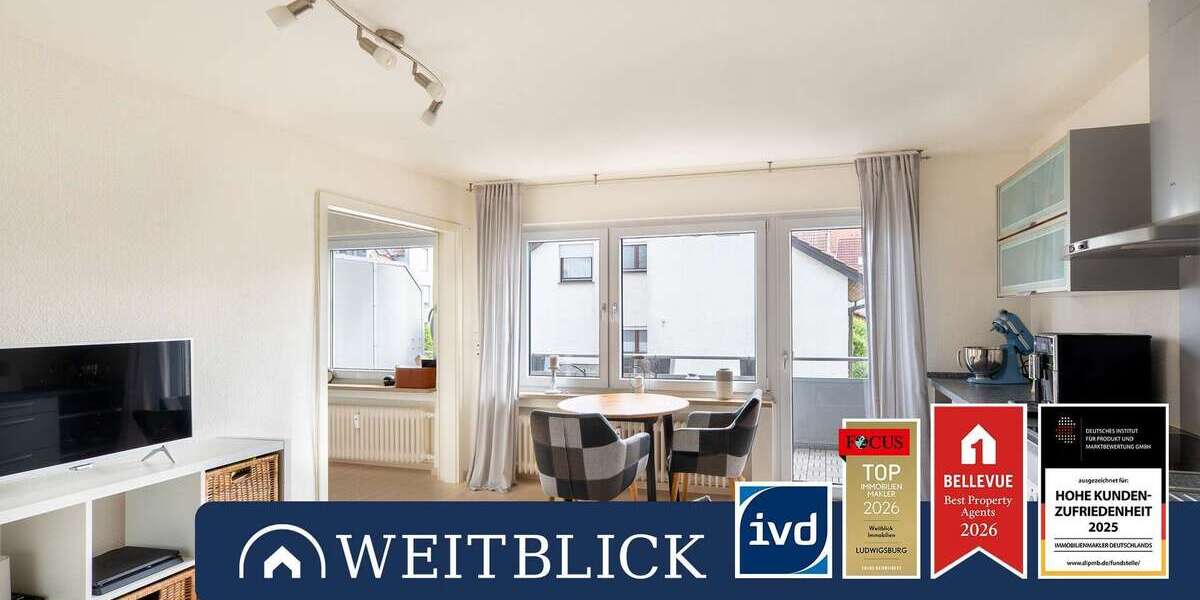 Etagenwohnung Pleidelsheim - 1.5 Zimmer, 39 m&sup2;, 148.000&euro; | Angebot:27141864