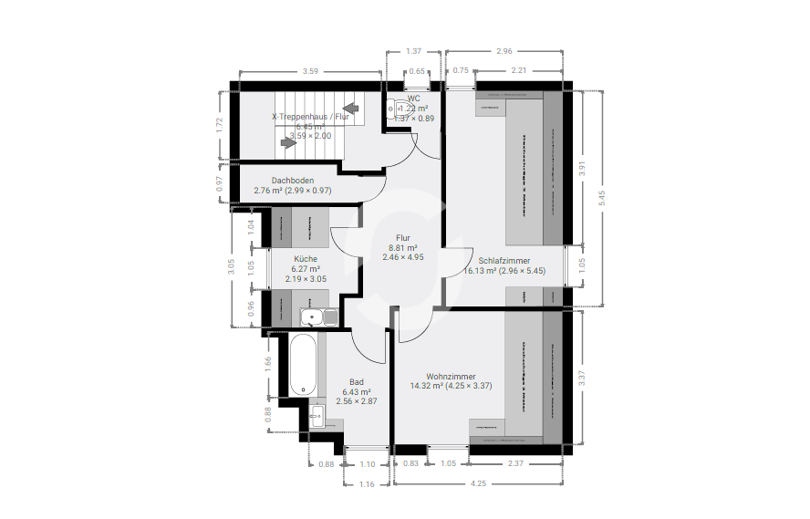 Mehrfamilienhaus, Wohnhaus Stuttgart Untertürkheim - 8 Zimmer, 206 m&sup2;, 700.000&euro; | Angebot:24861896