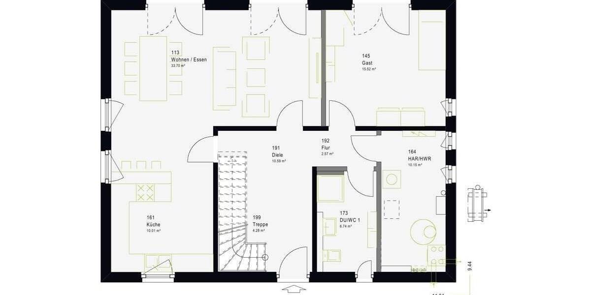 Einfamilienhaus Altdorf - 6 Zimmer, 185 m&sup2;, 815.519&euro; | Angebot:26758913