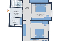 Wohnung 90 qm in Derendingen ab 15.05