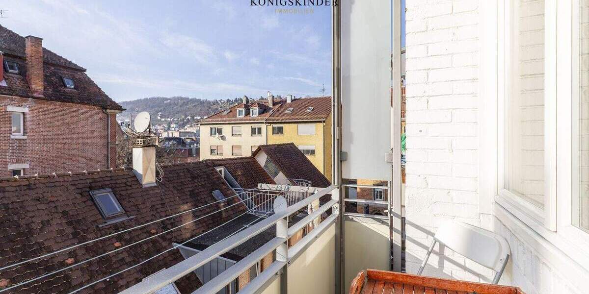 Historischer Altbau trifft urbanes Lebensgefühl: Charmante Wohnung in Stuttgart-Süd 2 zimmer