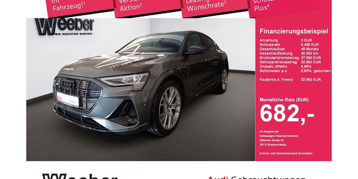 Audi e-tron 47.913 km 32.950 &euro; Leonberg 71229