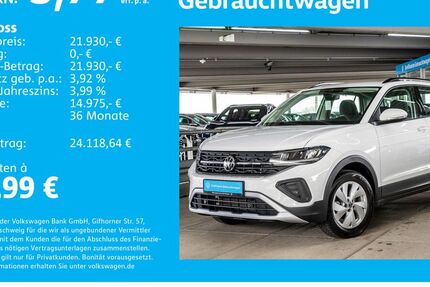 VW T-Cross 5.915 km 21.530 &euro; Stuttgart-Wangen 70188