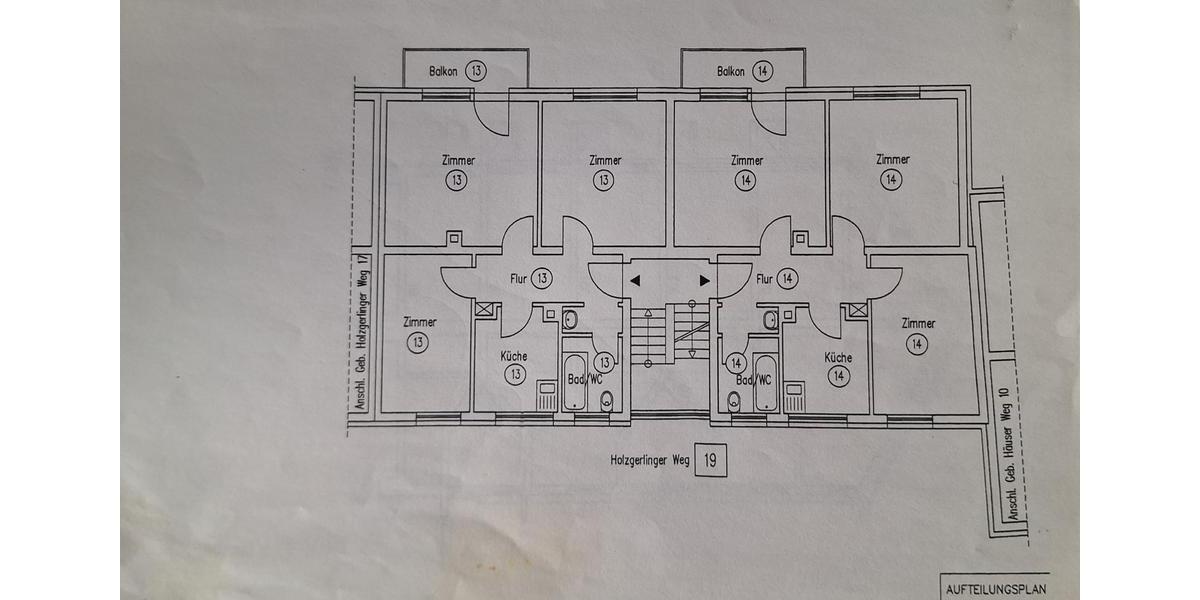 Etagenwohnung Böblingen Dagersheim - 3 Zimmer, 63 m&sup2;, 190.000&euro; | Angebot:27024136