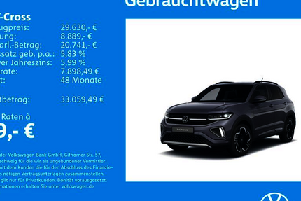 VW T-Cross 1.505 km 29.630 &euro; Stuttgart-Wangen 70188