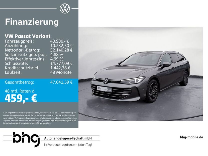 VW Passat Variant 14.939 km 40.930 € Reutlingen 72770