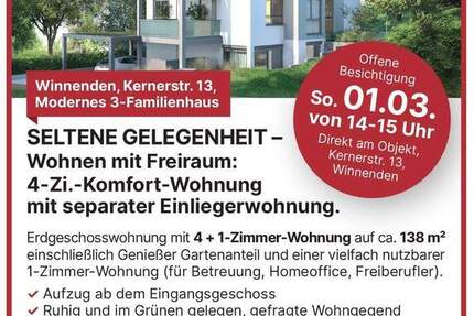 Wohnung Winnenden - 5 Zimmer, 137 m&sup2;, 780.000&euro; | Angebot:25265692