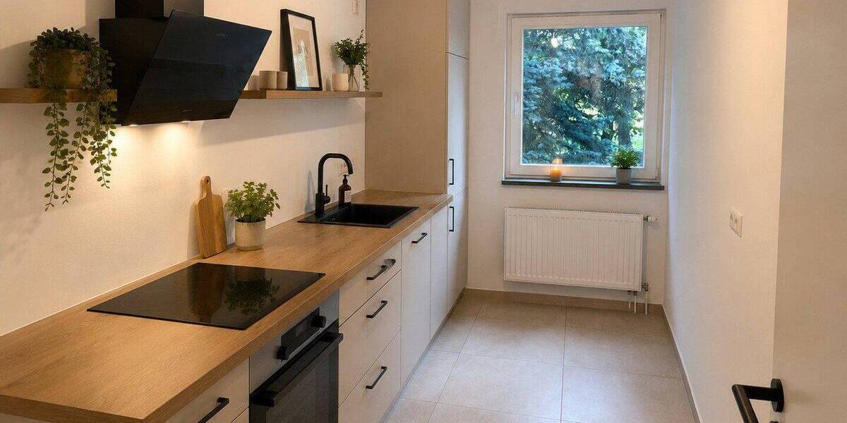 Etagenwohnung Ludwigsburg Hoheneck - 2 Zimmer, 68 m&sup2;, 324.000&euro; | Angebot:26867471